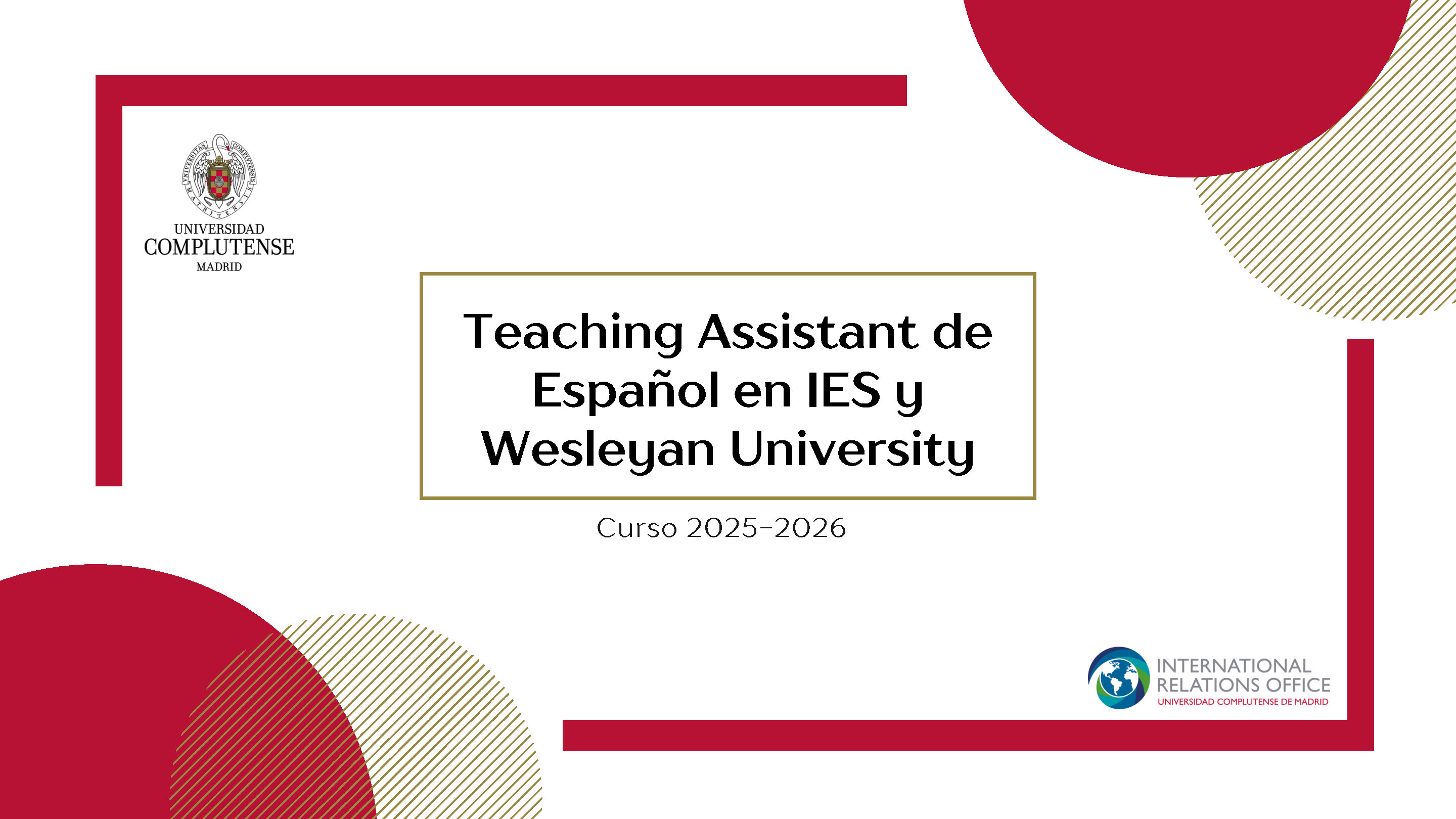 Teaching Assistant en español en EEUU